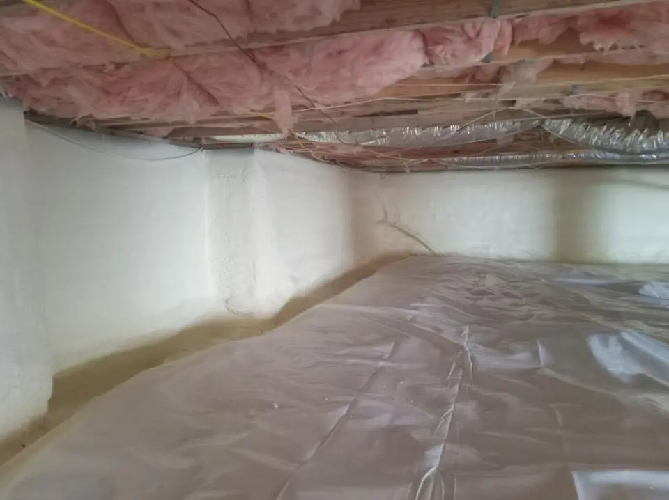 Crawl space encapsulation with closed-cell spray foam for Roof Maintenance in Casselberry